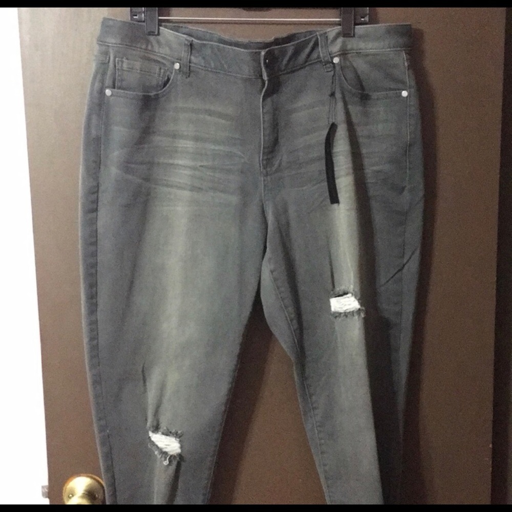 Lane Bryant Super Skinny Ankle Jeans